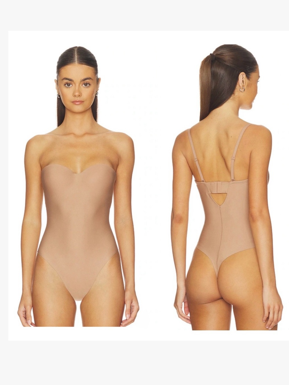 SKIMS Body Molded Underwire Bodysuit in Sienna Size XS New w tags $138 tan nude